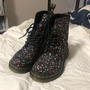 Floral Doc Martens